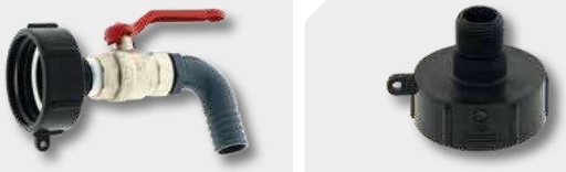 [AMAT3-144956] IBC Adaptor - 3/4" filet interior