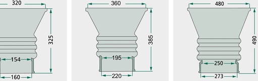 [AMAT3-145174] Cuplaj andocare hidraulic, 8”