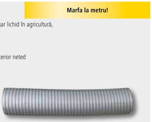 [AMAT3-145887] Furtun aspirație pres. Buna Ø90mm/31/2" - Marfă la metru