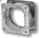 Battioni Pagani Flansa patrata 6" - pentru BR EVO 170