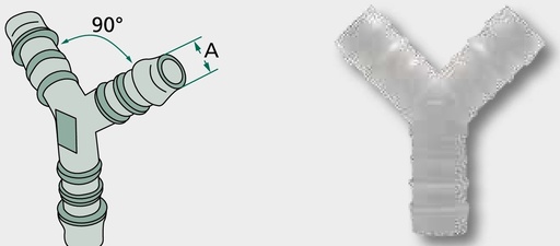 [AMAT3-145468] Racord tip Y PVC