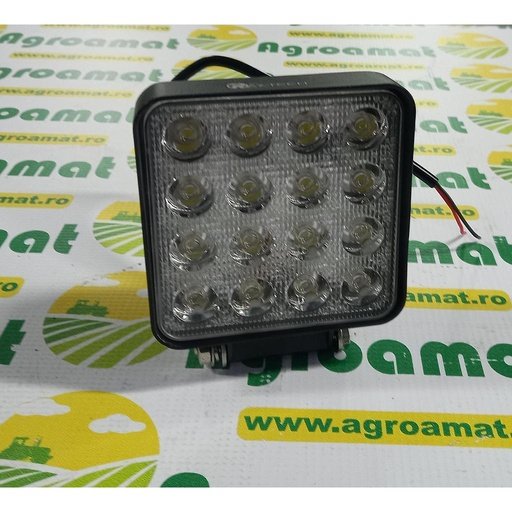 [AMAT1-31965] Proiector Patrat 16LED 12V