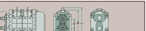 [AMAT3-147313] Battioni Pagani Pompa cu pistoane rotative BR 280/D