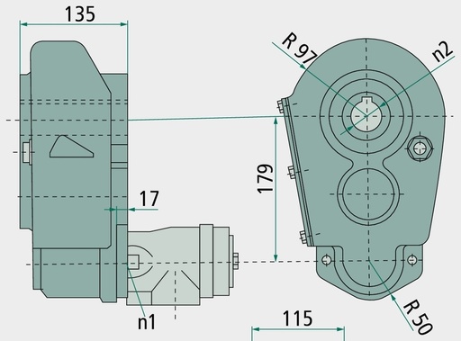 [AMAT3-148950] BONDIOLI & PAVESI Transmisie - RT 120