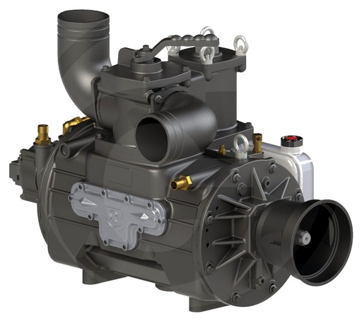 [AMAT3-147343] Battioni Pagani Pompa vacuum KPS - mit Luftinjektorkühlung