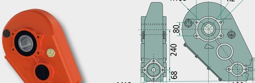 [AMAT3-148968] BONDIOLI & PAVESI Transmisie - RT 500