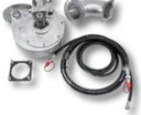 Dispozitiv de alimentare Turbo 8" - Se montează pe racordul de admisie, galvanizat NW 200, angrenaj motor hidraulic Danf