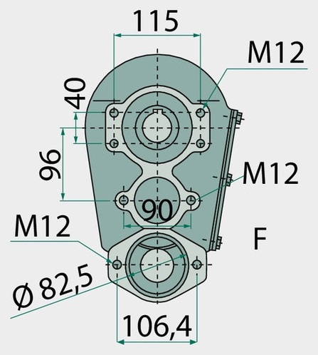 [AMAT3-148308] BONDIOLI & PAVESI Transmisie - incl. motor ulei