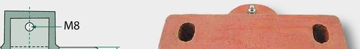 [AMAT3-147769] Lagar de alunecare - la montarea pe axuri cu Ø de 50