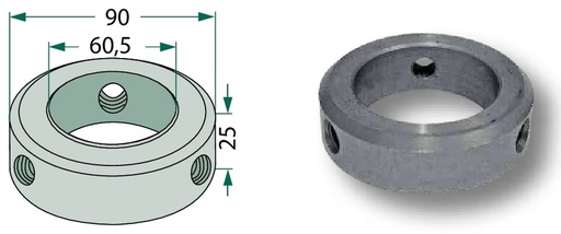 [AMAT3-147782] Inel reglabil pentru arbore Ø 60
