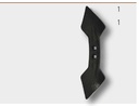 Rabe Brăzdar dublu Lățime = 130 mm