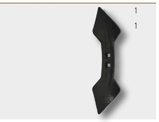 [AMAT3-149416] Rabe Brăzdar dublu Lățime = 130 mm