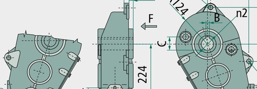 [AMAT3-148500] BONDIOLI & PAVESI Transmisie - incl. motor ulei