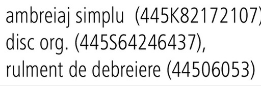 [AMAT3-149989] Set ambreiaj - Dimensiune volanta: cu 2 mm mai ridicat