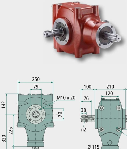 [AMAT3-148907] BONDIOLI & PAVESI Transmisie