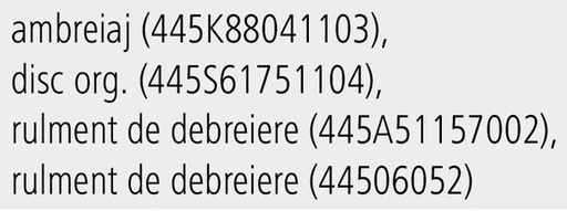 [AMAT3-150319] Ambreiaj dublu 320/295 - comutat independent