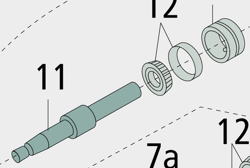 [AMAT3-152601] Suma Distantier - Ø 35 x 45 x 6,8 mm