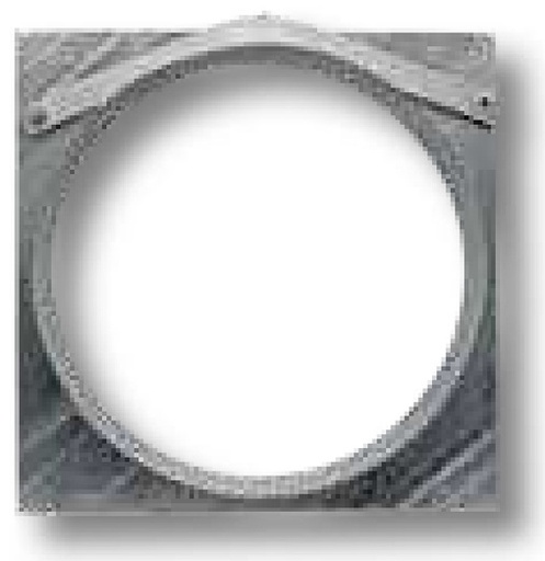 [AMAT3-152615] Suma Brida de fixare - (zincat) ptr 100 mm Ø-conducta