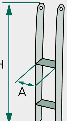 [AMAT3-153001] Pollmann Suport stalp U-Form