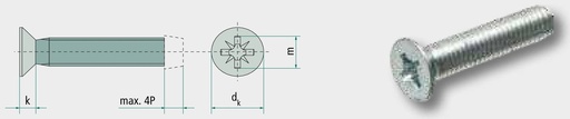 [AMAT3-154672] Șuruburi autofiletante M6x16 DIN7500 - VPE1000