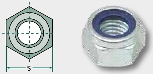 [AMAT3-155996] Piulita de blocare M18x2 , 5 DIN 985 - DIN 985, VPE25