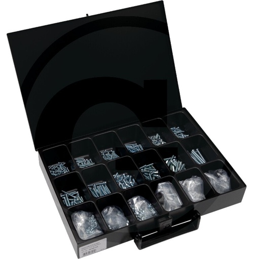 [AMAT3-156020] BLACK EDITION Sortiment suruburi filetate - format din 756 piese
