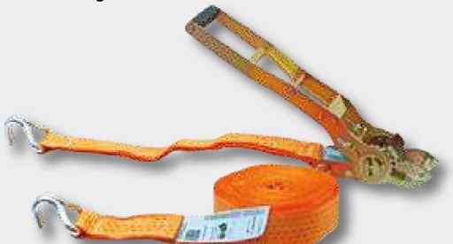 [AMAT3-157693] Curea din 2 piese, 16m x 50mm - Cârlige de profil pe ambele părți