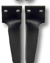Maschio Set cutite - 15 mm dreapta / stanga