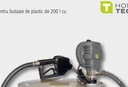 TECALEMIT Pompă electrică "HORNET W 85H INOX" - Pompă de butoi cu robinet automat "A 2300-KS"