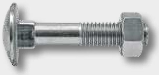 [AMAT3-156487] Blister VPE10 Schlossschraube M6x50 DIN 603 50 mm