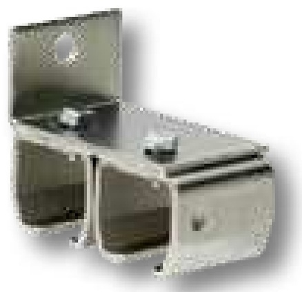 [AMAT3-158413] MEA Metal Applications Mufa fixare pe perete 50 mm
