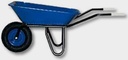 CAPITO Roabă profesională Praktica 85" • Cadru tubular din oțel Ø: 34 mm - Grosimea peretelui 1,5 mm • Roată pneumatică 