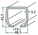 MEA Metal Applications Aparat role 80 mm