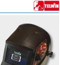 Telwin Cască sudură automată "STREAM FLAME" Cască de protecție