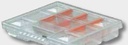 Kistenberg Cutii sortate - Plastic, cu separator detasabil
