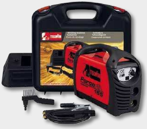 [AMAT3-158317] Telwin Aparat sudura invertor Force 145 În cutie de transport, cu dotări complete pentru sudură!