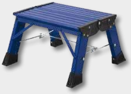 [AMAT3-158603] KRAUSE Scară, scăriță trepte aluminiu 1x3 aluminiu