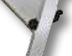 [AMAT3-158336] KRAUSE Scara rabatabila dubla Robuste și compacte, treptele pliabile din aluminiu Treppo pentru lucrări de asamblare. - 