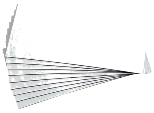 [AMAT3-158662] Eichner Post-it magnetic 40 x 100 x 0,85 mm