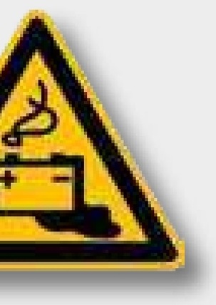[AMAT3-157513] Indicator de avertizare - folie PVC, autoadeziva