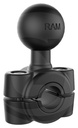 RAM MOUNTS Baza tubului de torsiune mică Aluminiu, vopsit cu pulbere, cauciuc, plastic de înaltă rezistență O alternativ