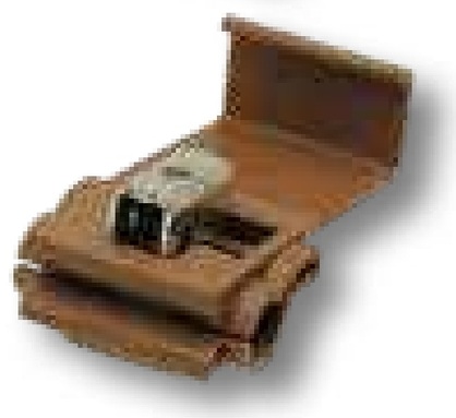 [AMAT3-160469] Conector ramificat izolat, maro, trecere 4,0 mm², ramură 1,5 mm²