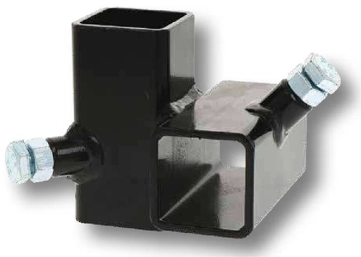 [AMAT3-158848] K.U.L.T. Conector bara patrata - Standard, dreapta, pentru bara 40 x 40 mm