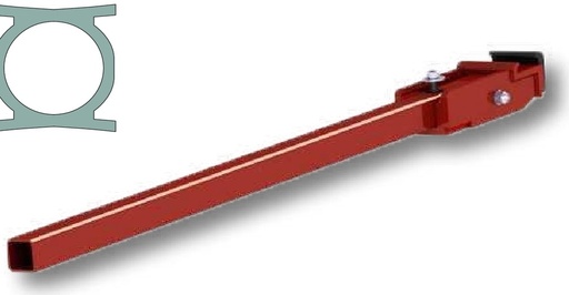 [AMAT3-158851] K.U.L.T. Bara de sustinere - tip Argus, clema 90 mm, potrivit si pentru Schmotzer, Rau, Accord