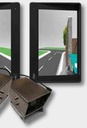 Mekra Sistem de monitorizare a camerei laterale CMOS - Manevrare/parcare fara ghid - set cu 2 camere, monitor si accesor