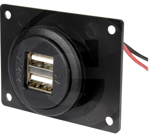 [AMAT3-159656] Priză dublă USB - USB-A
