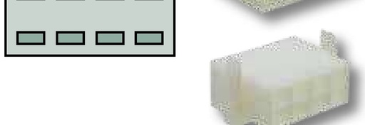 [AMAT3-160606] Carcasă plug-in • Tip conector: Fișă plată