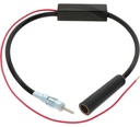 Amplificator de antenă AM/FM Racord: DIN (f) > DIN (m) Tensiune de lucru (V): 12