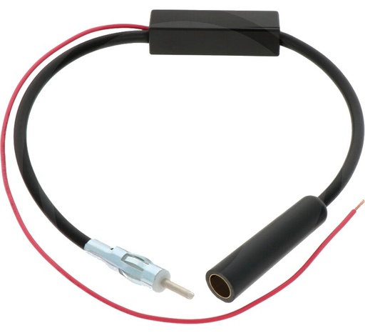 [AMAT3-159670] Amplificator de antenă AM/FM Racord: DIN (f) > DIN (m) Tensiune de lucru (V): 12