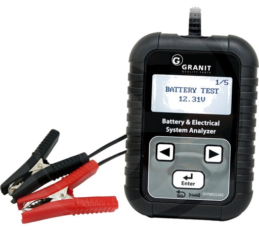 [AMAT3-159673] Tester baterie "BT 400" Interval de măsurare: 40 - 1885 CCA EN